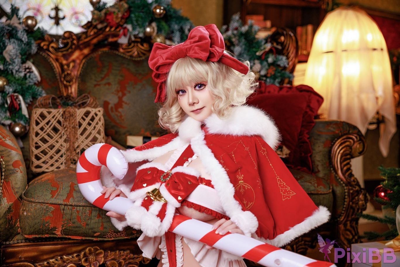 Cosplay A Xuexue Christmas Snow Elf PixiBB.COM 085