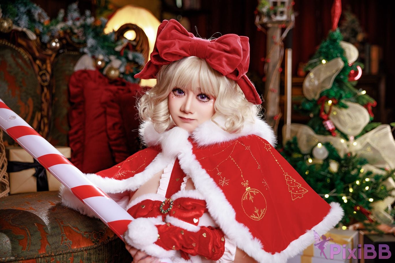 Cosplay A Xuexue Christmas Snow Elf PixiBB.COM 087