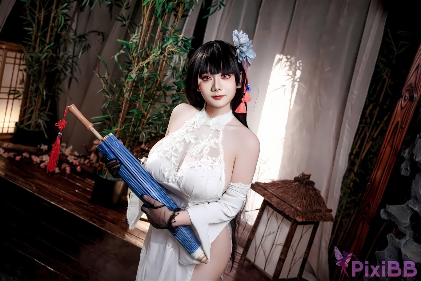 Cosplay A Xuexue Azure Route Yixian Cheongsam PixiBB.COM 064