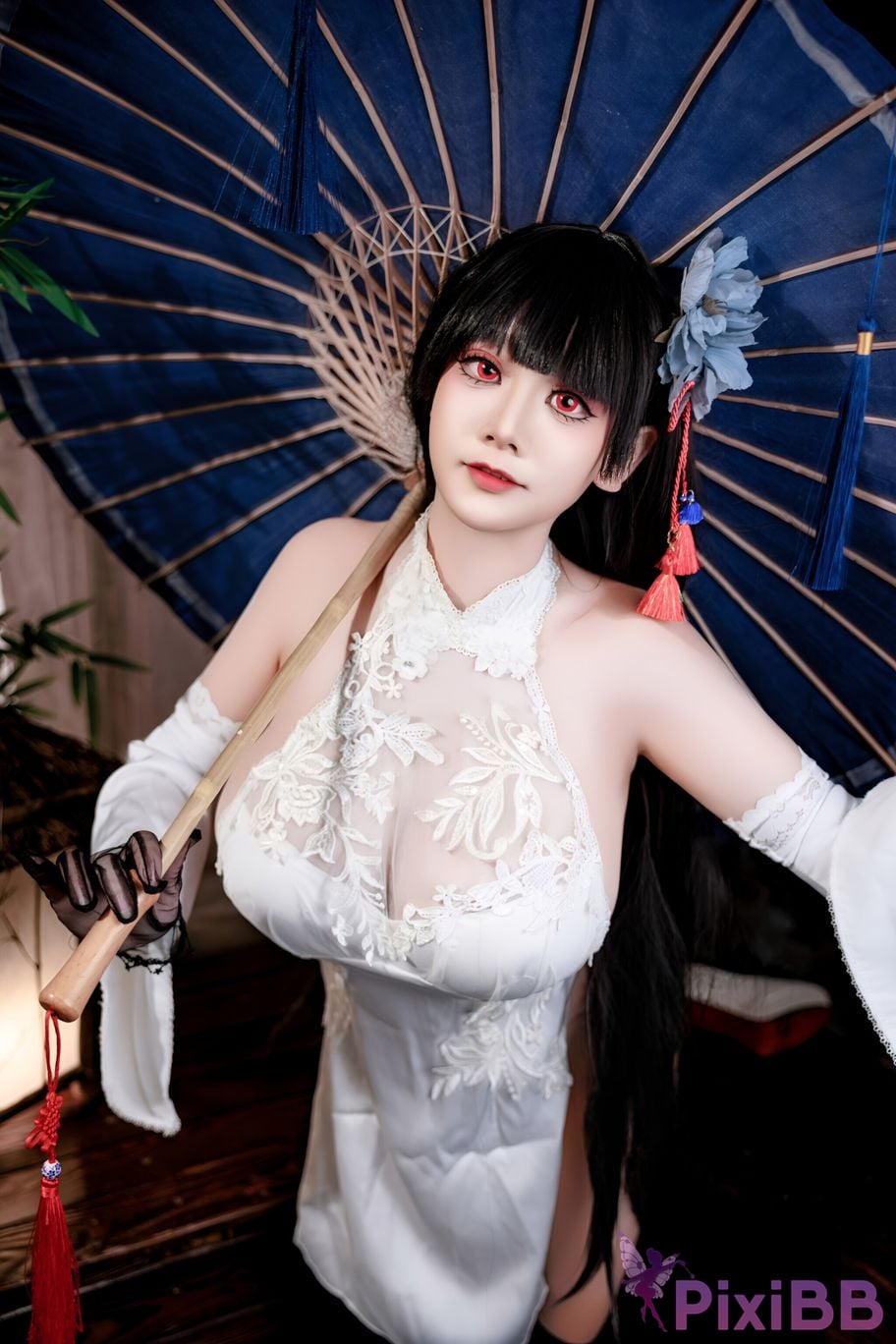 Cosplay A Xuexue Azure Route Yixian Cheongsam PixiBB.COM 067