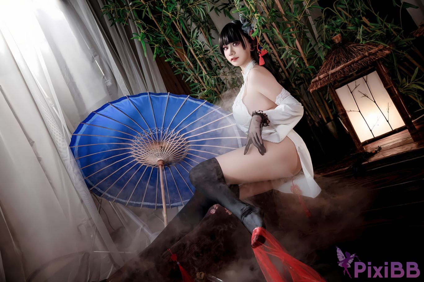 Cosplay A Xuexue Azure Route Yixian Cheongsam PixiBB.COM 068