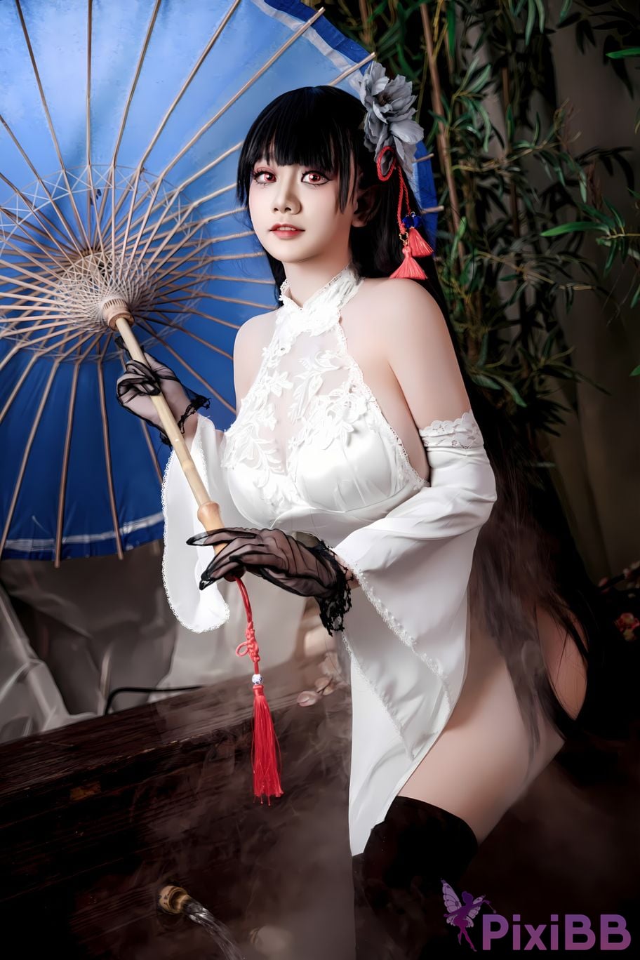 Cosplay A Xuexue Azure Route Yixian Cheongsam PixiBB.COM 069