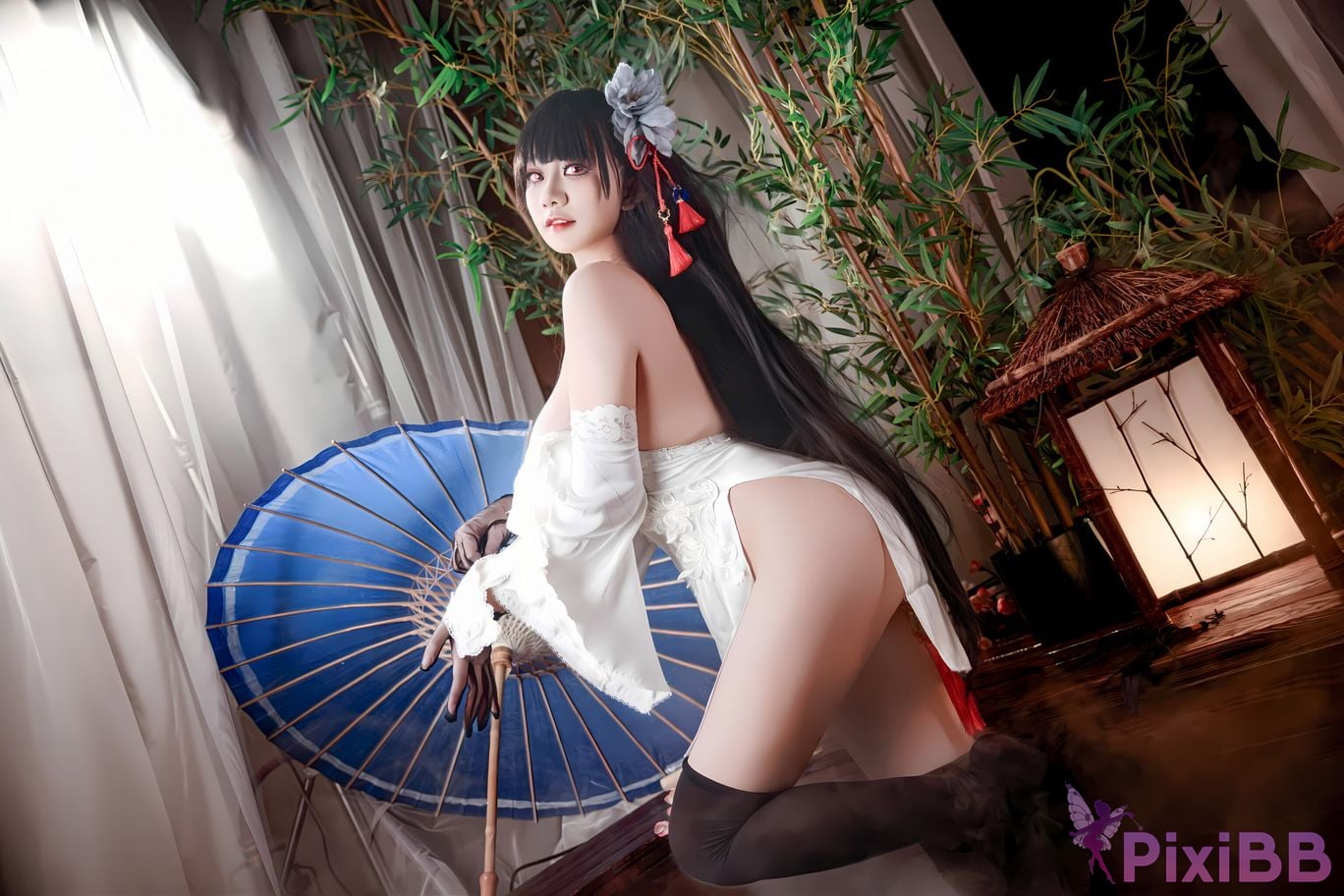 Cosplay A Xuexue Azure Route Yixian Cheongsam PixiBB.COM 072