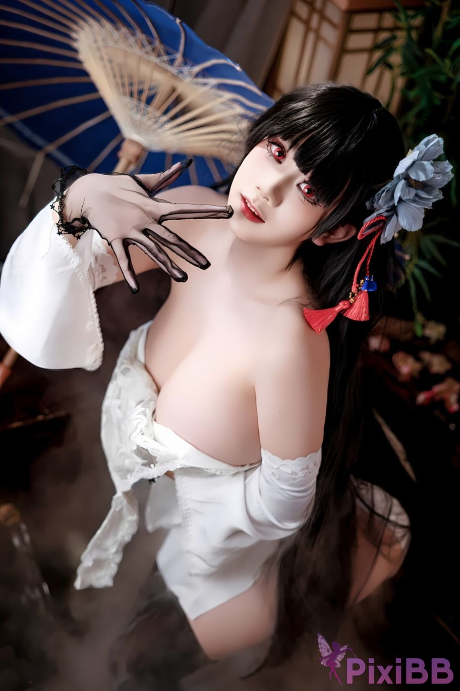 Cosplay A Xuexue Azure Route Yixian Cheongsam PixiBB.COM 074