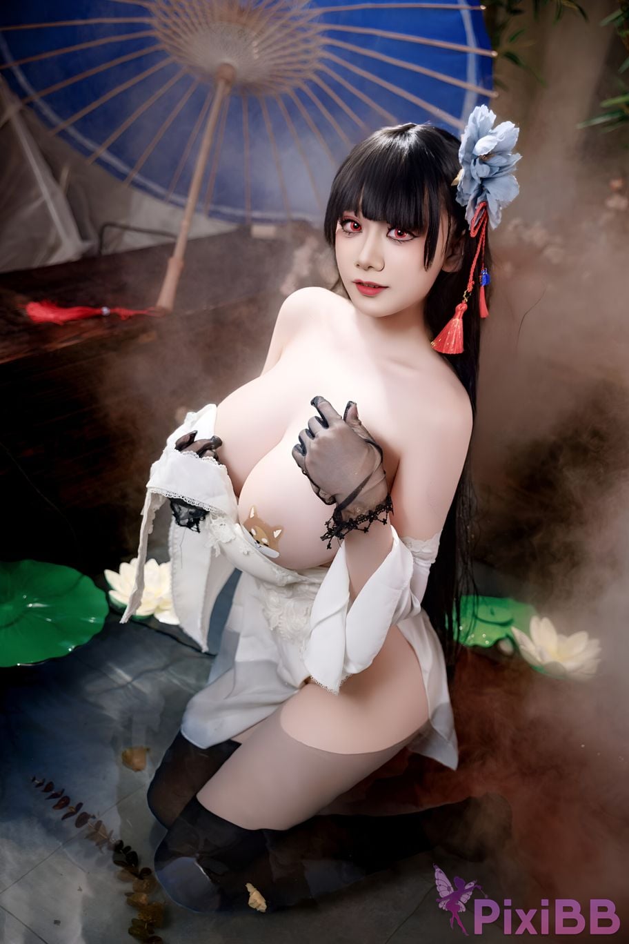 Cosplay A Xuexue Azure Route Yixian Cheongsam PixiBB.COM 077