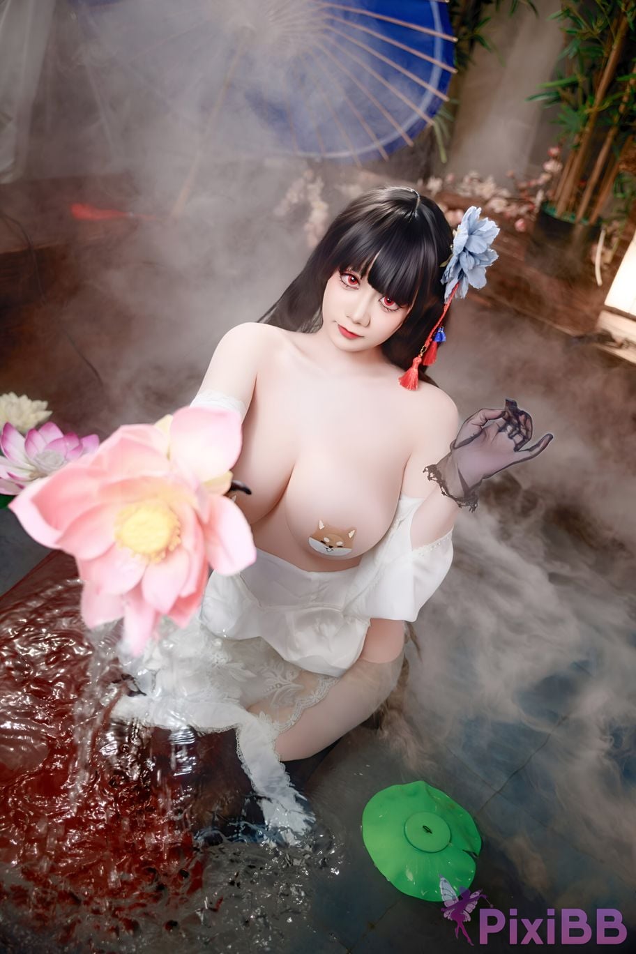 Cosplay A Xuexue Azure Route Yixian Cheongsam PixiBB.COM 083