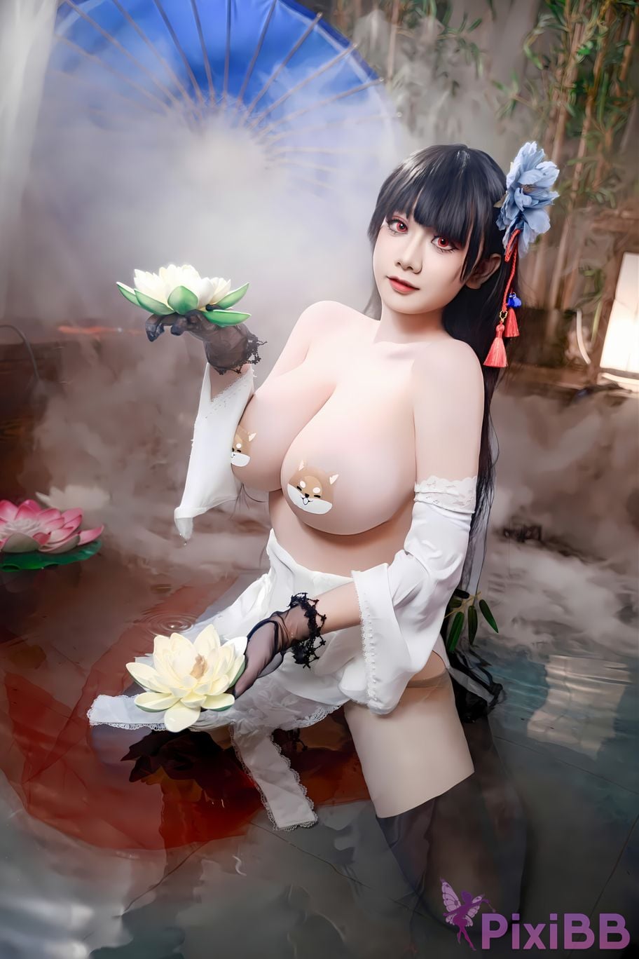 Cosplay A Xuexue Azure Route Yixian Cheongsam PixiBB.COM 085