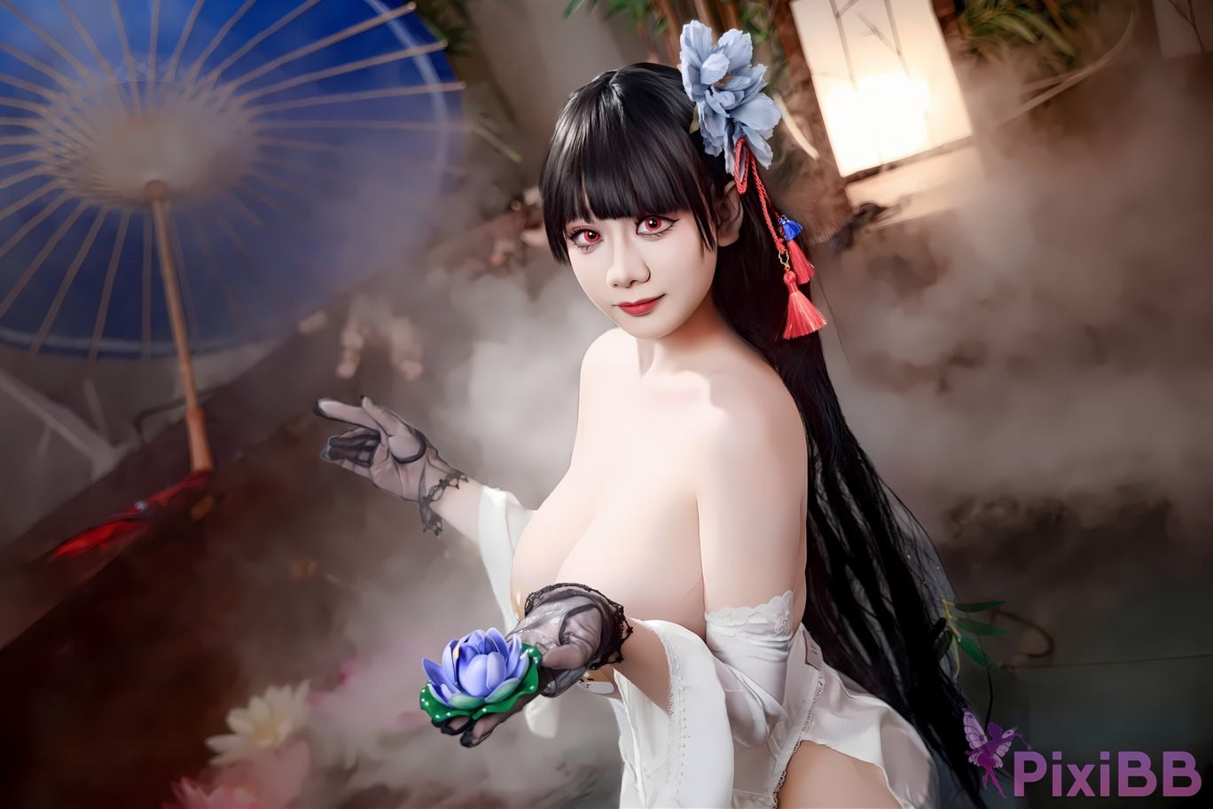 Cosplay A Xuexue Azure Route Yixian Cheongsam PixiBB.COM 091