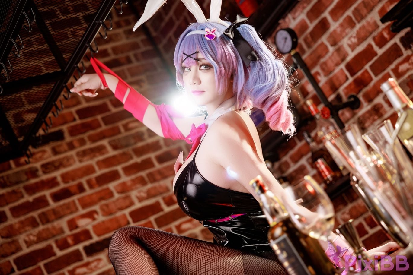 Coser A Xuexue Hatsune Rabbit Hole PixiBB.COM 031