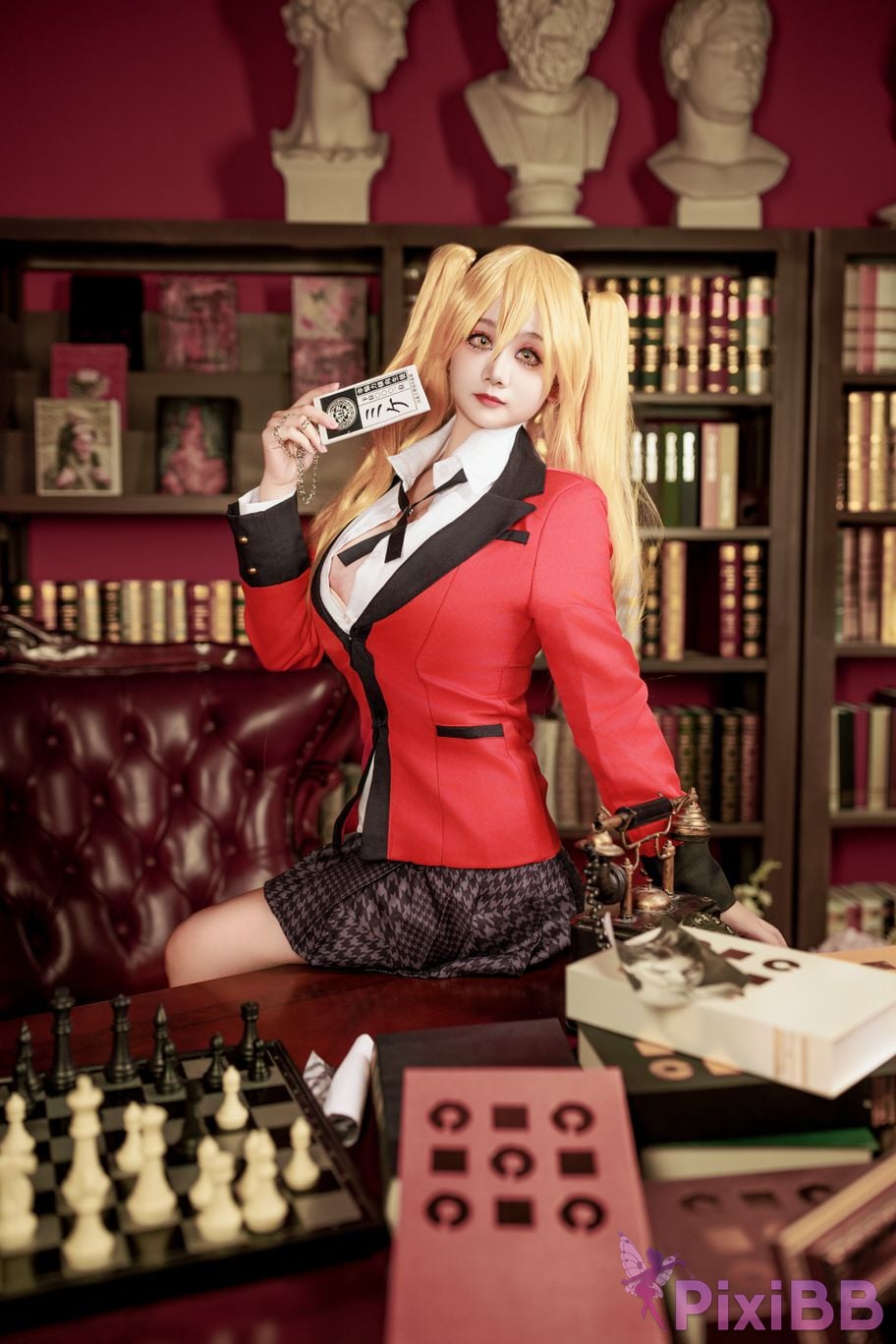 Coser A Xuexue The Abyss of the Mad Gambling Sao Otsumi Ari Uniform PixiBB.COM 0023