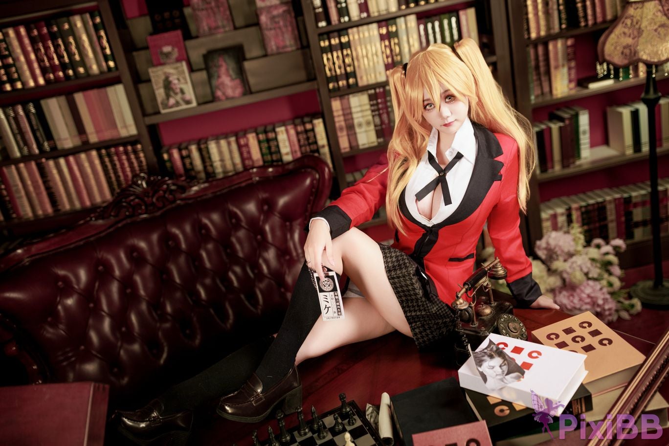 Coser A Xuexue The Abyss of the Mad Gambling Sao Otsumi Ari Uniform PixiBB.COM 0024