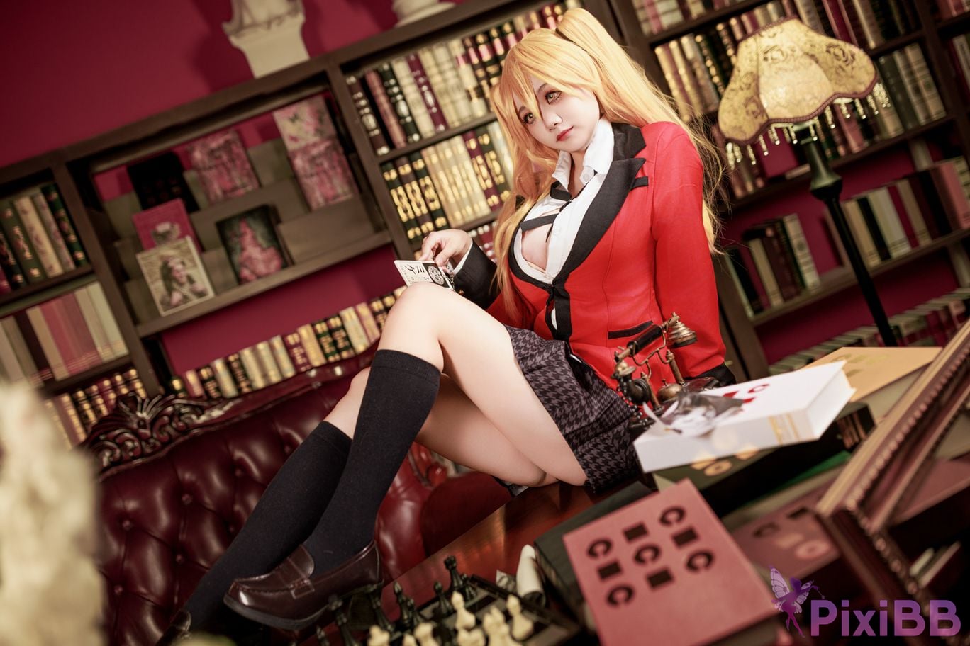 Coser A Xuexue The Abyss of the Mad Gambling Sao Otsumi Ari Uniform PixiBB.COM 0025