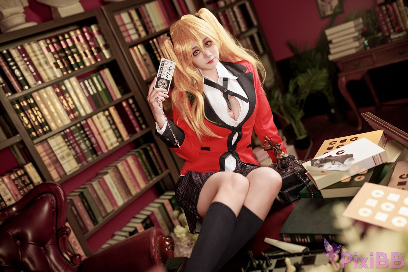 Coser A Xuexue The Abyss of the Mad Gambling Sao Otsumi Ari Uniform PixiBB.COM 0026