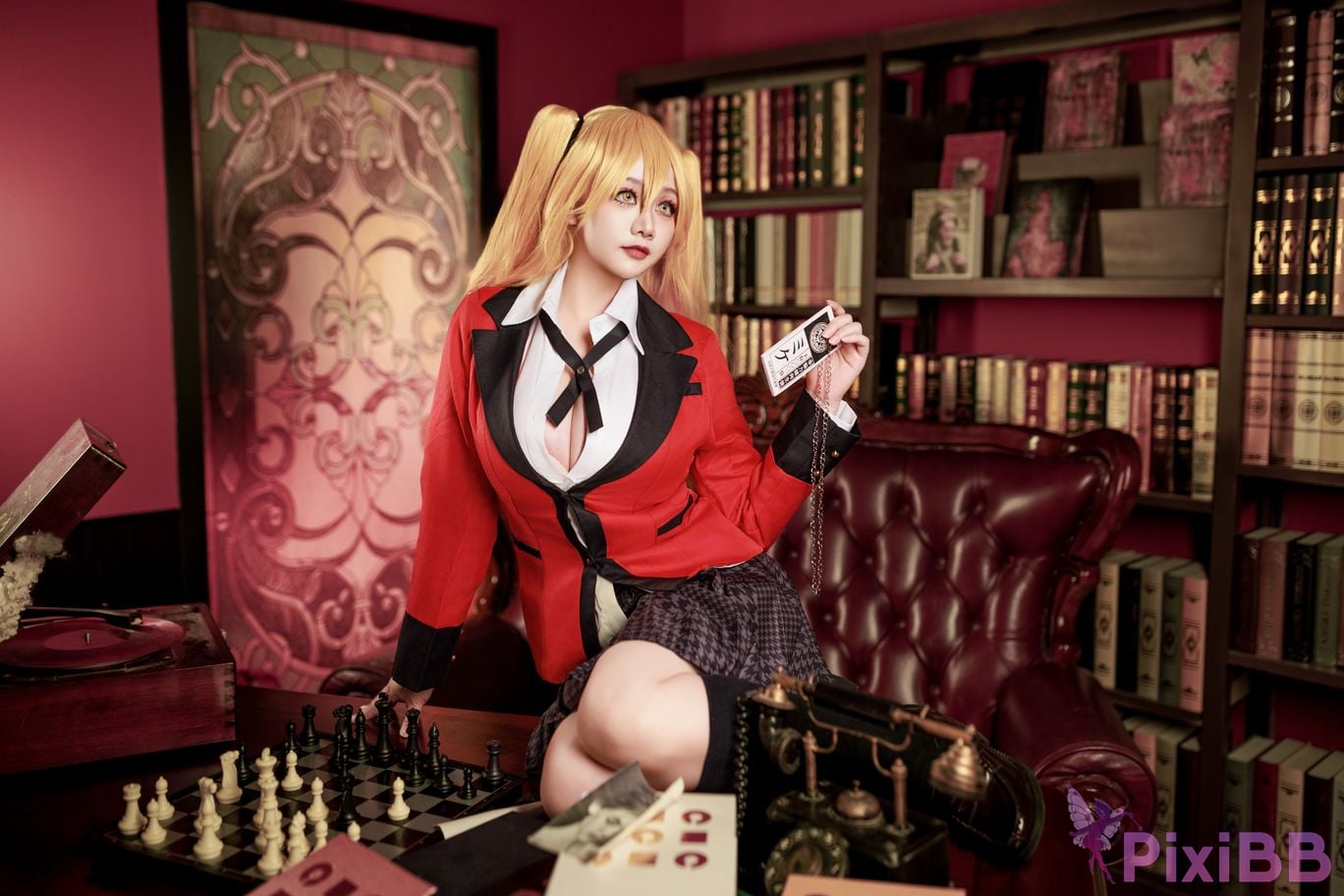 Coser A Xuexue The Abyss of the Mad Gambling Sao Otsumi Ari Uniform PixiBB.COM 0027