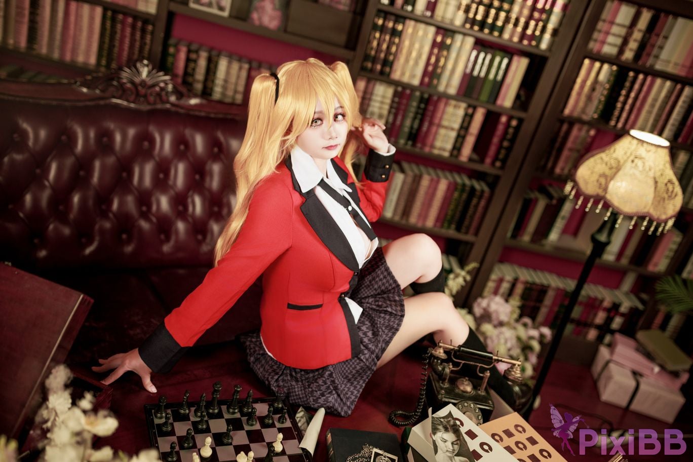 Coser A Xuexue The Abyss of the Mad Gambling Sao Otsumi Ari Uniform PixiBB.COM 0029