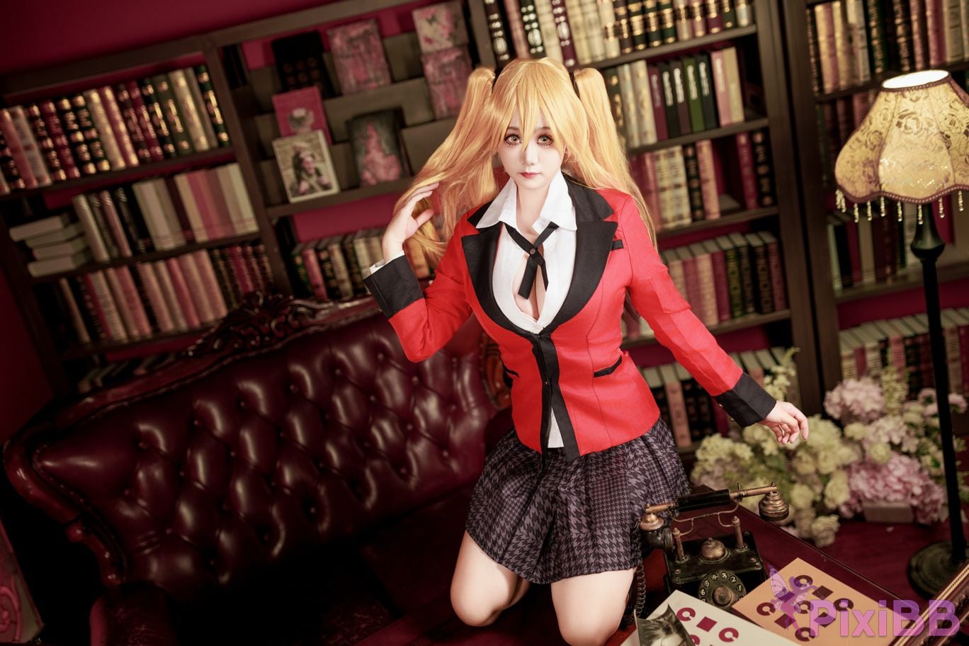 Coser A Xuexue The Abyss of the Mad Gambling Sao Otsumi Ari Uniform PixiBB.COM 0030