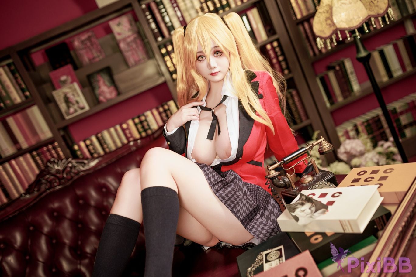 Coser A Xuexue The Abyss of the Mad Gambling Sao Otsumi Ari Uniform PixiBB.COM 0035