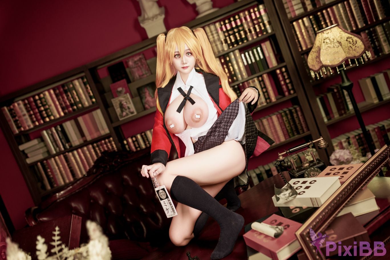 Coser A Xuexue The Abyss of the Mad Gambling Sao Otsumi Ari Uniform PixiBB.COM 0058