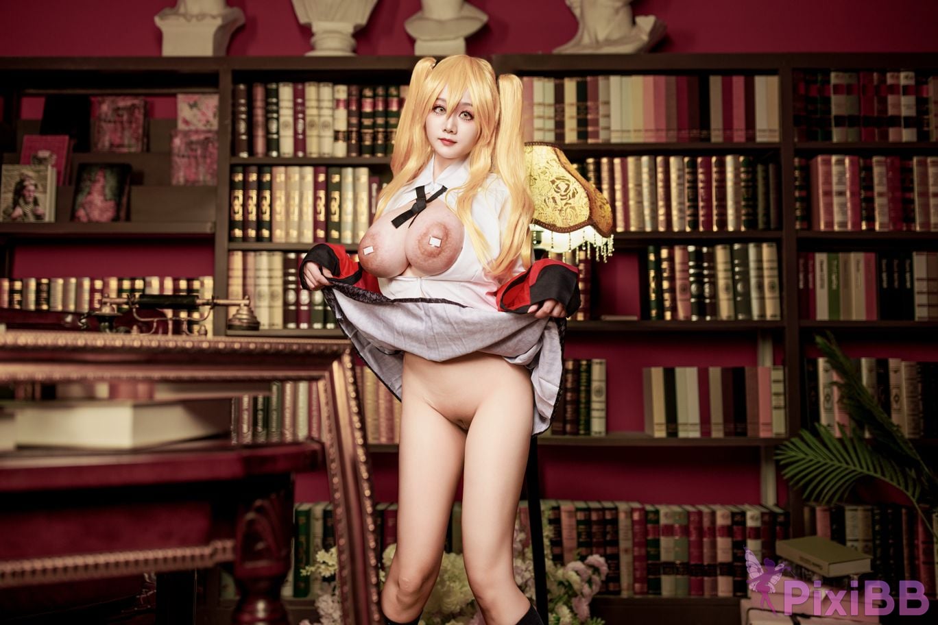 Coser A Xuexue The Abyss of the Mad Gambling Sao Otsumi Ari Uniform PixiBB.COM 0062