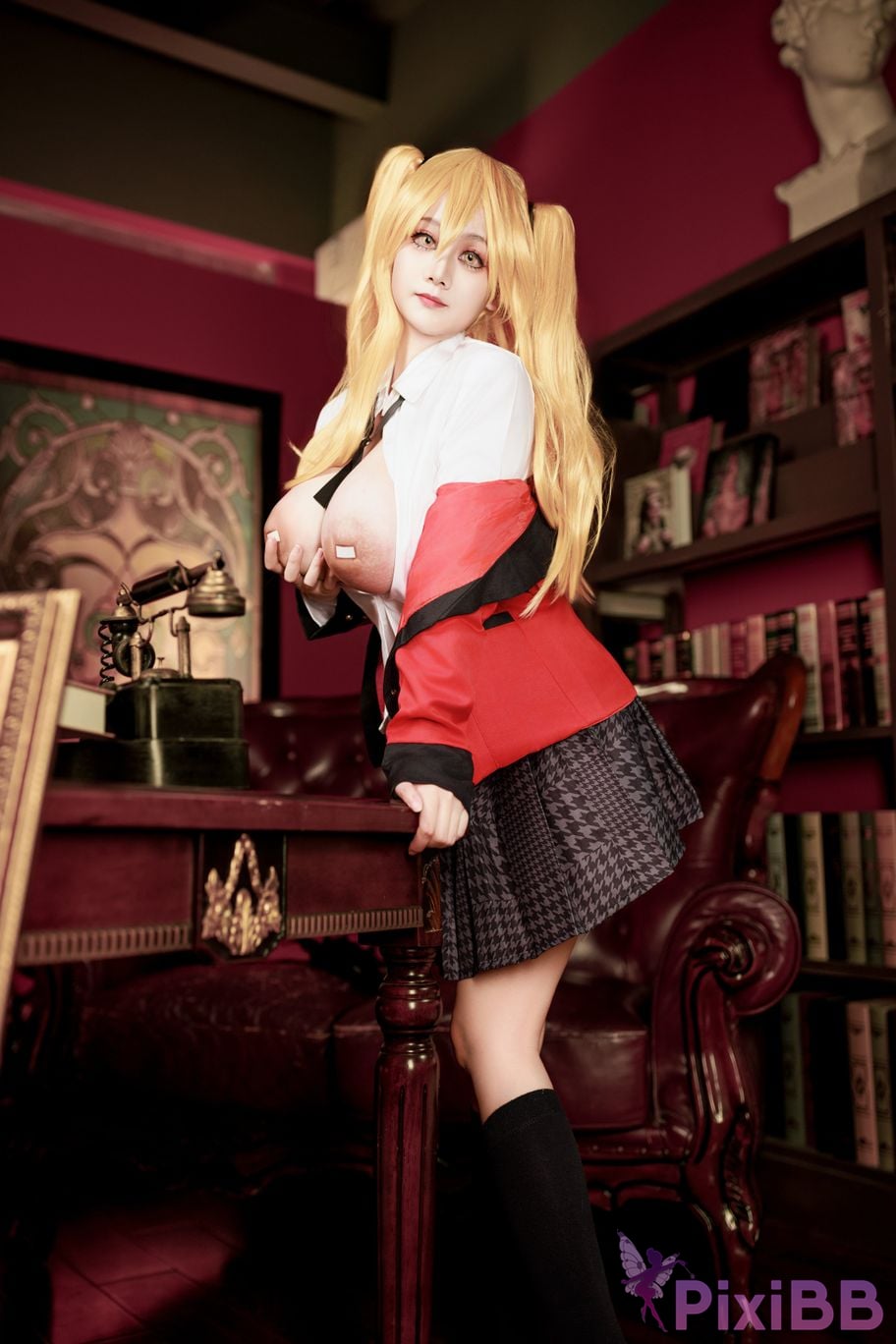 Coser A Xuexue The Abyss of the Mad Gambling Sao Otsumi Ari Uniform PixiBB.COM 0065