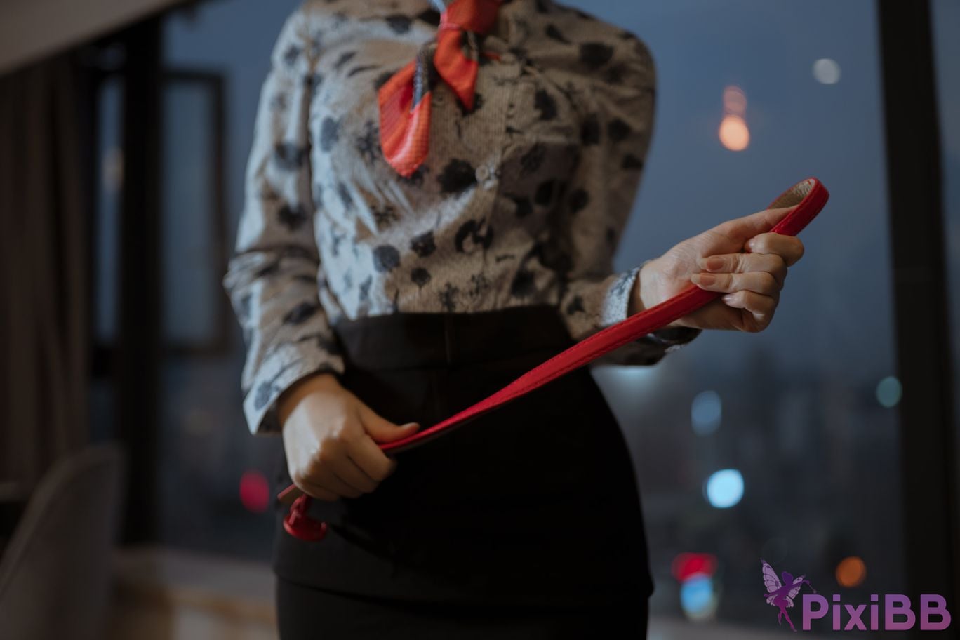 Cosplayer Not lazy cat China Eastern Airlines stewardess uniform PixiBB.COM 031