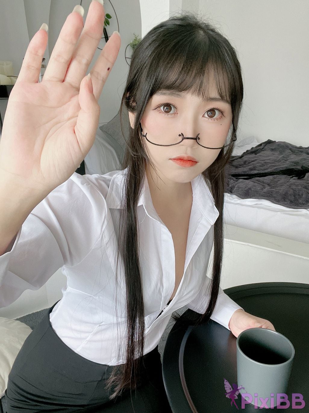 Cosplay Dont Stupid Cat Black Silk Butt OL PixiBB.COM 022