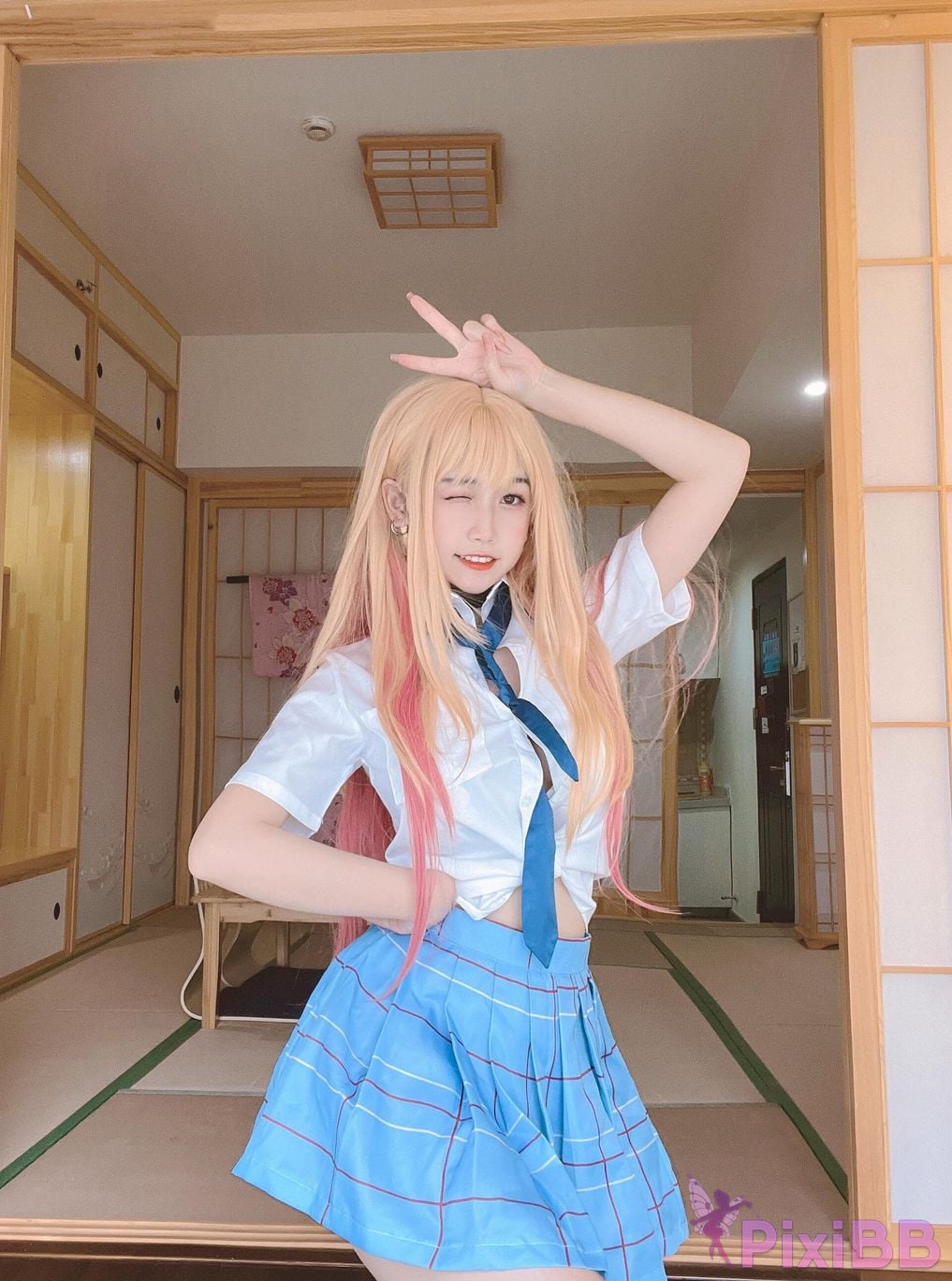 Cosplay Unexpected Cat Kitagawa Kaidou PixiBB.COM 043