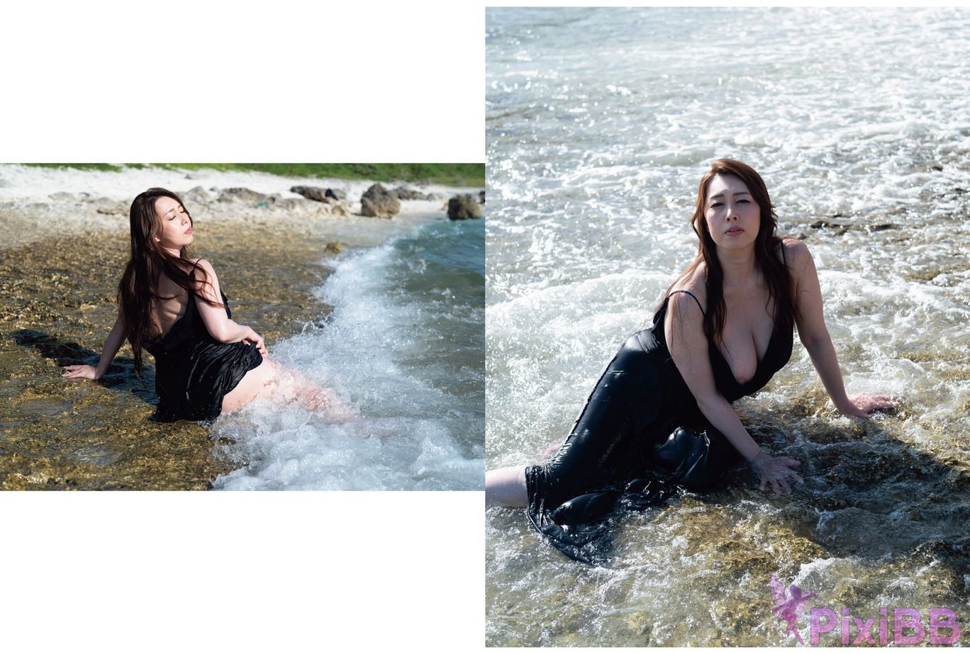 Japanese Idol Yumi Kazama debut 25 Anniversary photo book Beyond PixiBB.COM 004