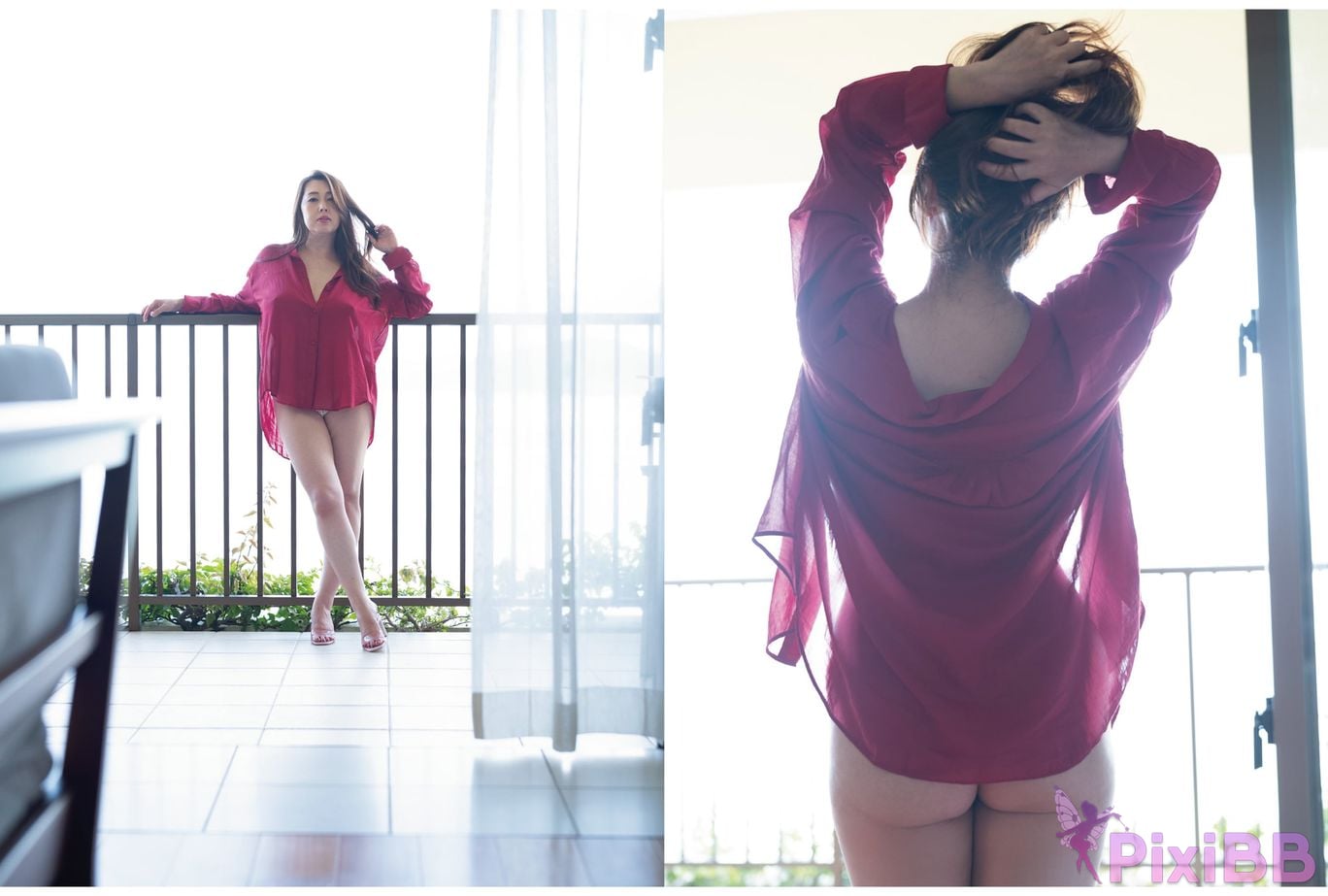 Japanese Idol Yumi Kazama debut 25 Anniversary photo book Beyond PixiBB.COM 022