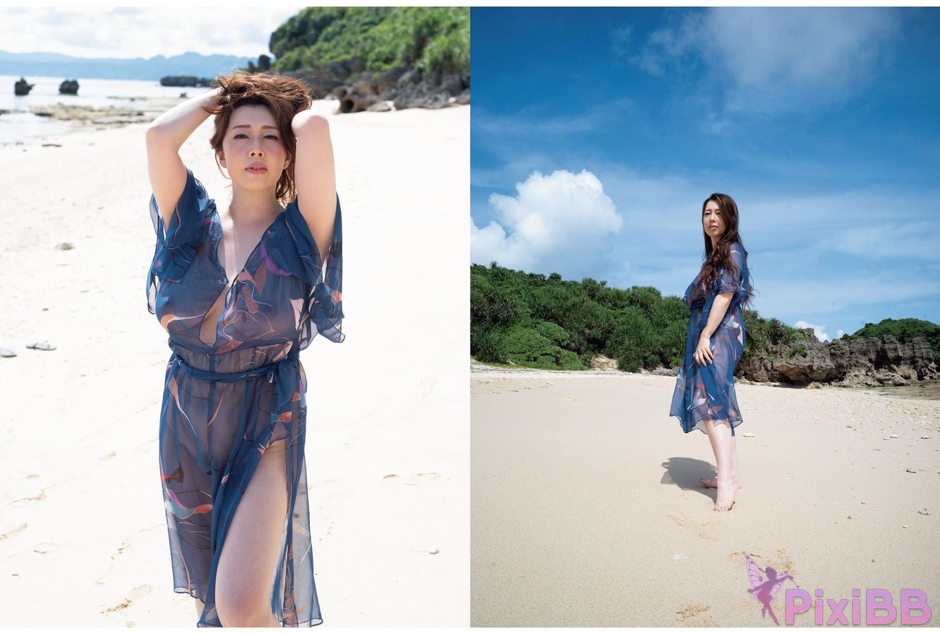 Japanese Idol Yumi Kazama debut 25 Anniversary photo book Beyond PixiBB.COM 025