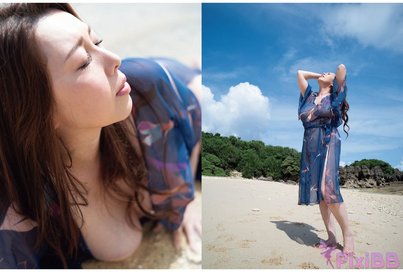 Japanese Idol Yumi Kazama debut 25 Anniversary photo book Beyond PixiBB.COM 026