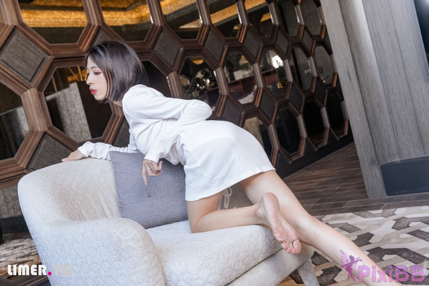 Limerence Original No.103 Snow white and tender skin Zizi winter temptation PixiBB.COM 073