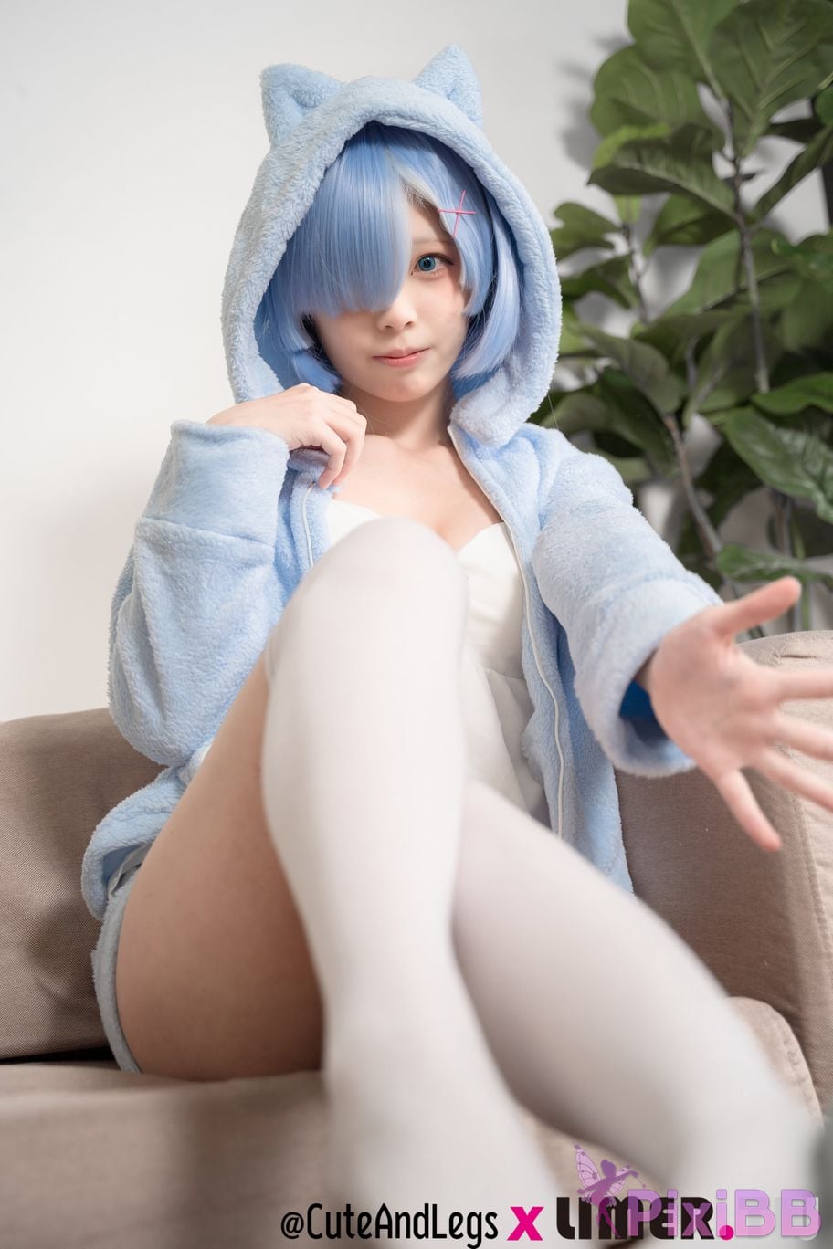 Limerence Original No.098 The first time for a newbie in different world Re kitty pajamas rem PixiBB.COM 006