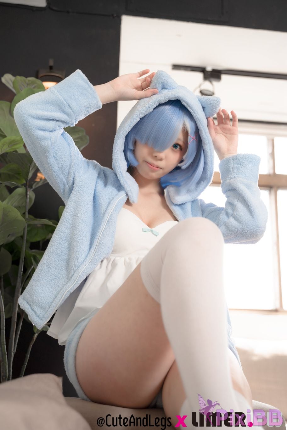 Limerence Original No.098 The first time for a newbie in different world Re kitty pajamas rem PixiBB.COM 016