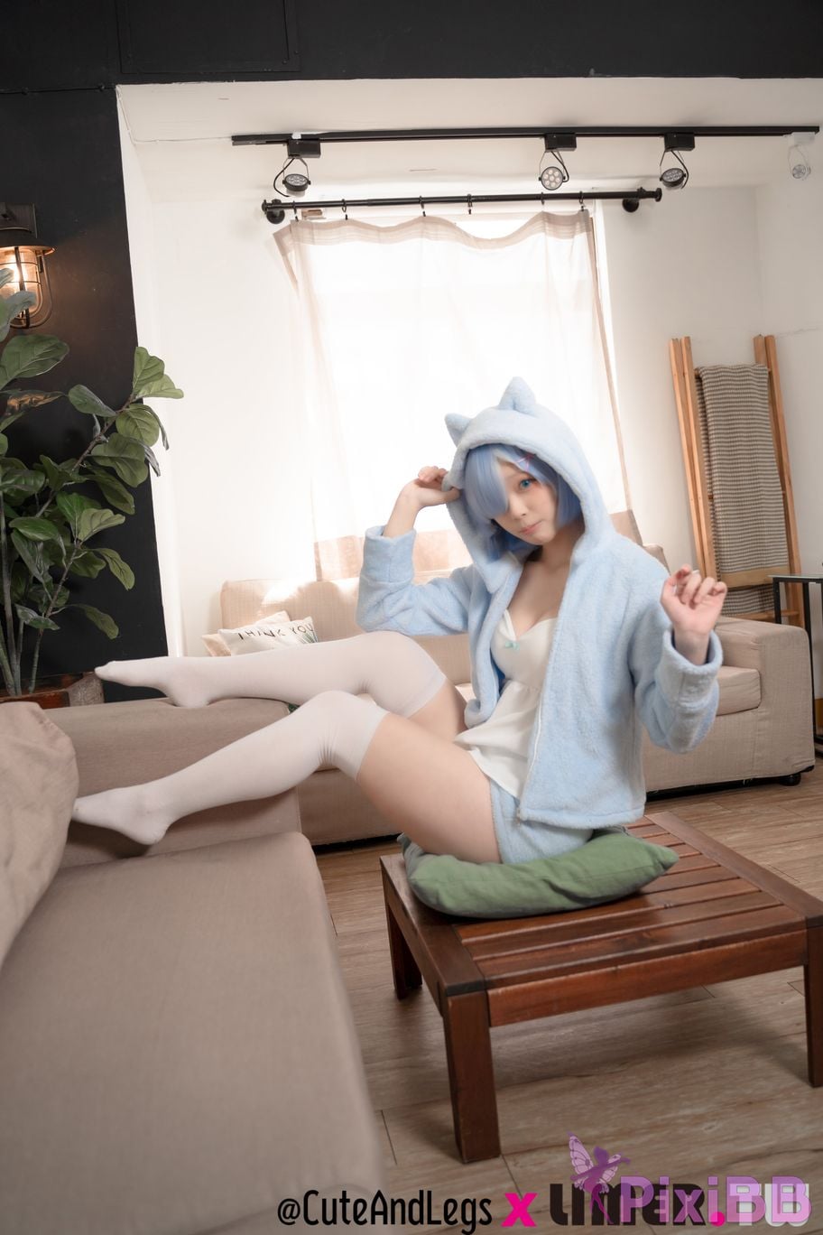 Limerence Original No.098 The first time for a newbie in different world Re kitty pajamas rem PixiBB.COM 020