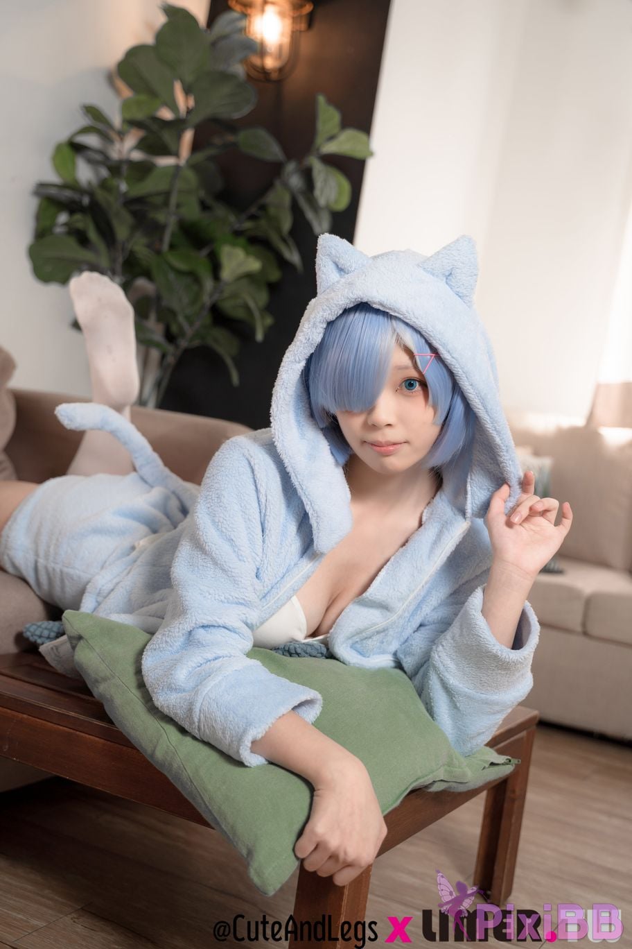 Limerence Original No.098 The first time for a newbie in different world Re kitty pajamas rem PixiBB.COM 033