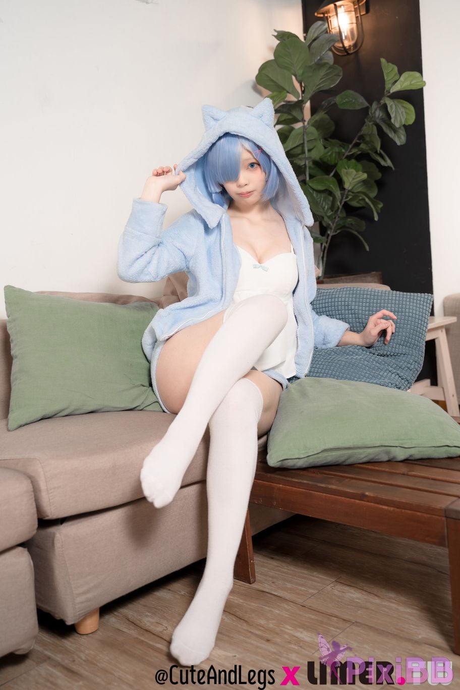 Limerence Original No.098 The first time for a newbie in different world Re kitty pajamas rem PixiBB.COM 040