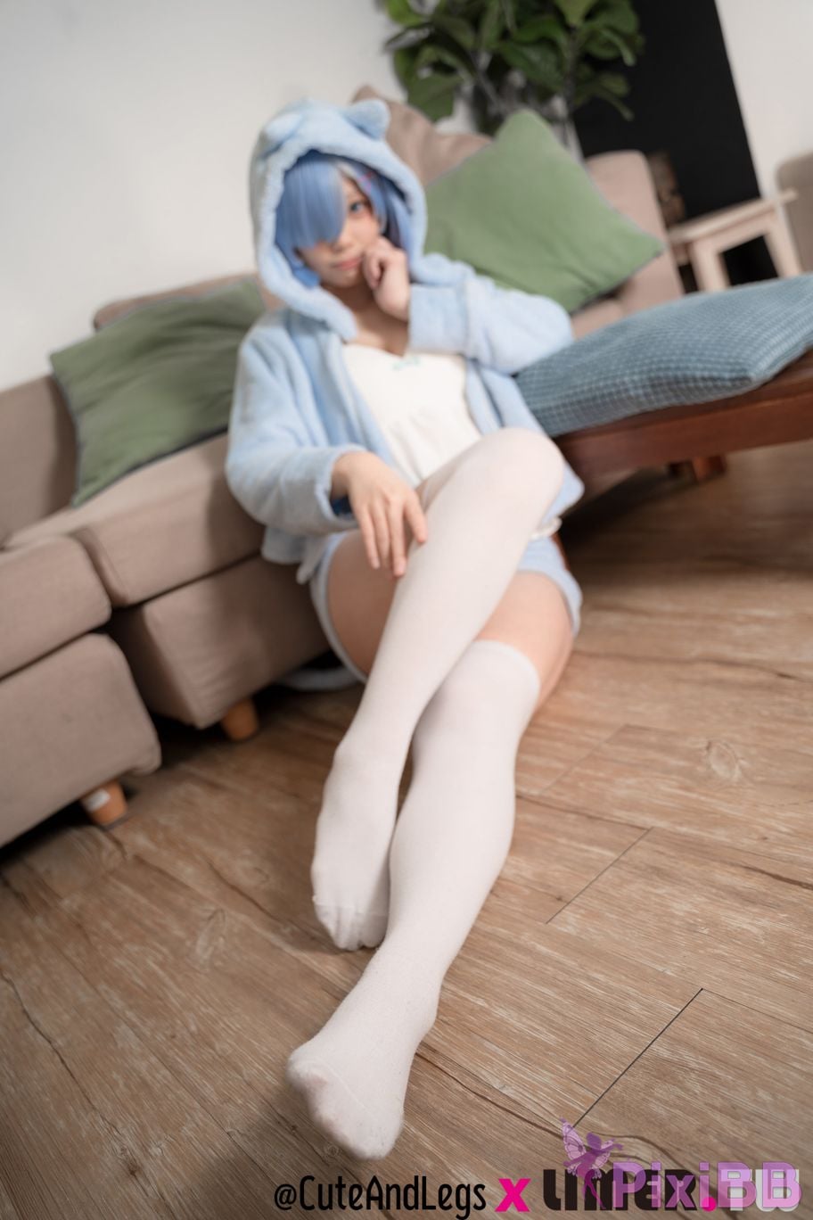 Limerence Original No.098 The first time for a newbie in different world Re kitty pajamas rem PixiBB.COM 058