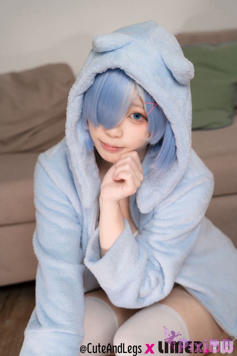 Limerence Original No.098 The first time for a newbie in different world Re kitty pajamas rem PixiBB.COM 098