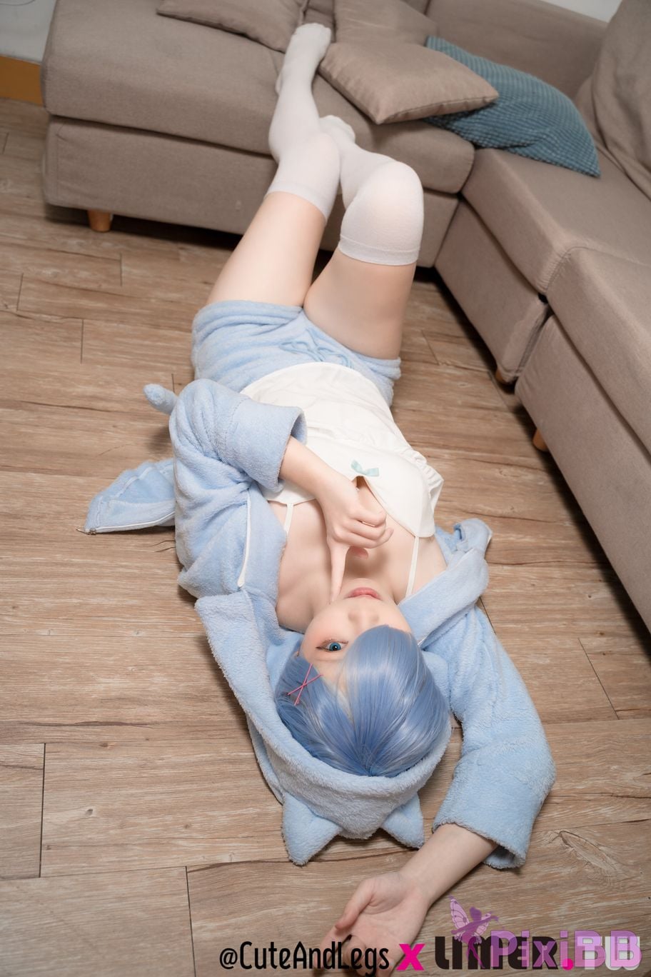 Limerence Original No.098 The first time for a newbie in different world Re kitty pajamas rem PixiBB.COM 109