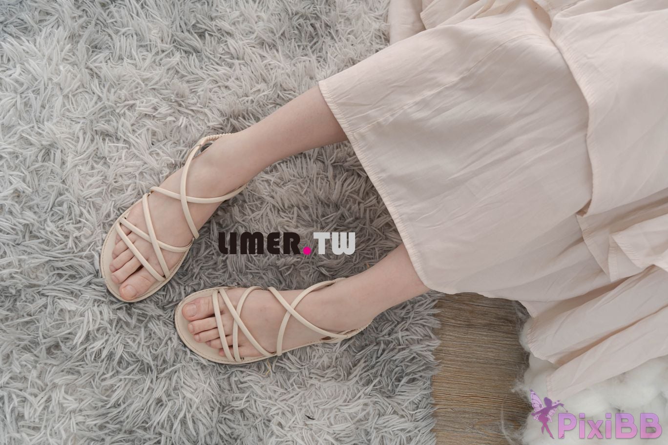 Limerence Original No.097 Miya Liang Xie Plain armor Fen Nen Tong Hong Luo Zu Yi Ci Man PixiBB.COM 001