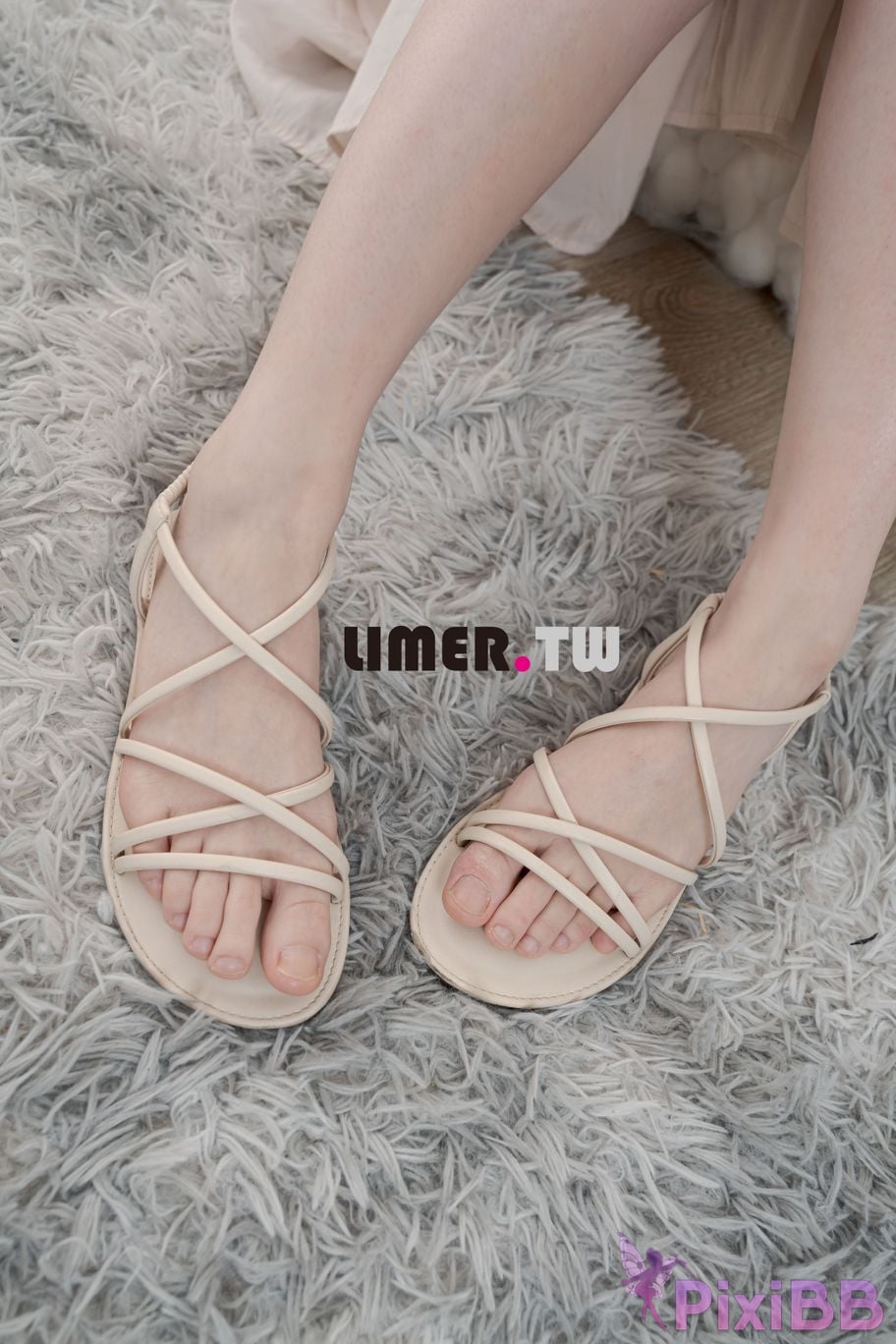 Limerence Original No.097 Miya Liang Xie Plain armor Fen Nen Tong Hong Luo Zu Yi Ci Man PixiBB.COM 003