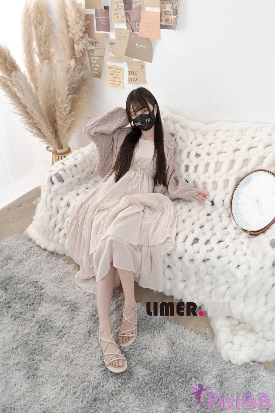 Limerence Original No.097 Miya Liang Xie Plain armor Fen Nen Tong Hong Luo Zu Yi Ci Man PixiBB.COM 010