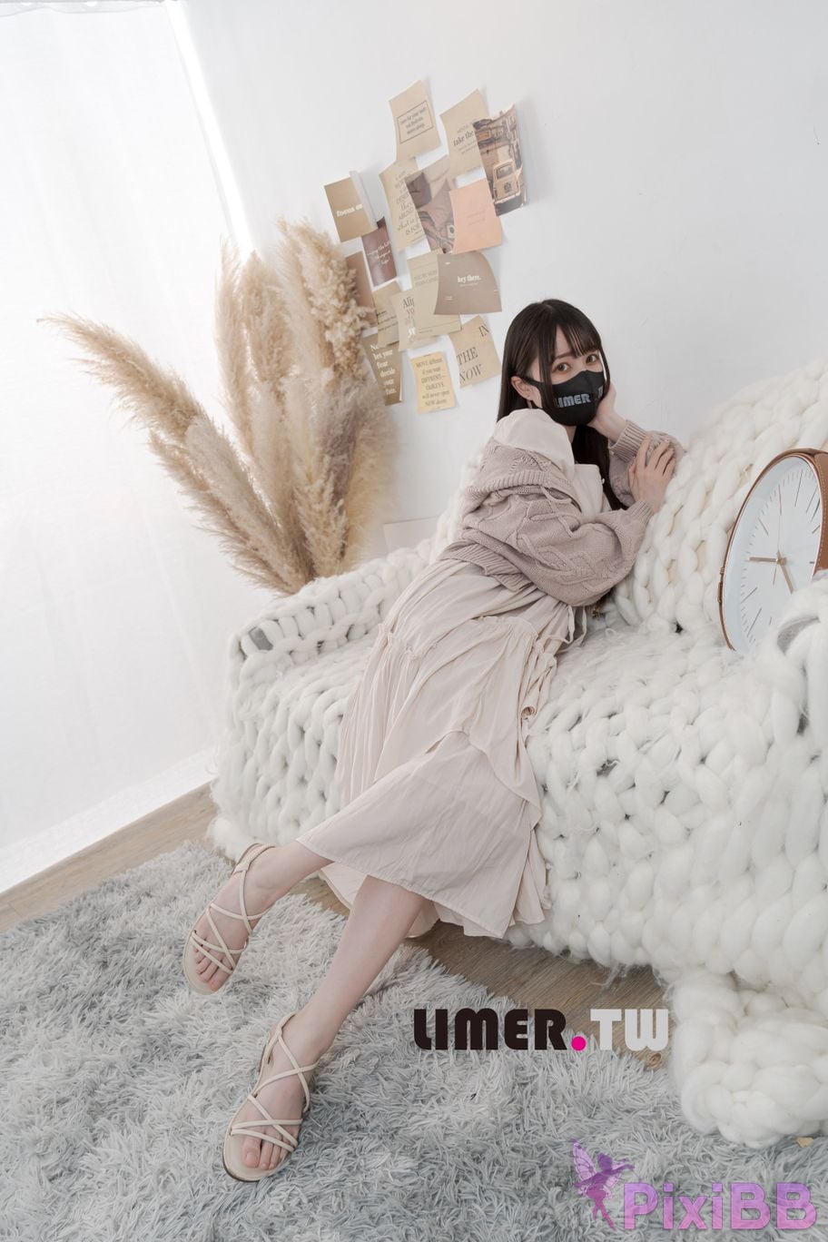 Limerence Original No.097 Miya Liang Xie Plain armor Fen Nen Tong Hong Luo Zu Yi Ci Man PixiBB.COM 012