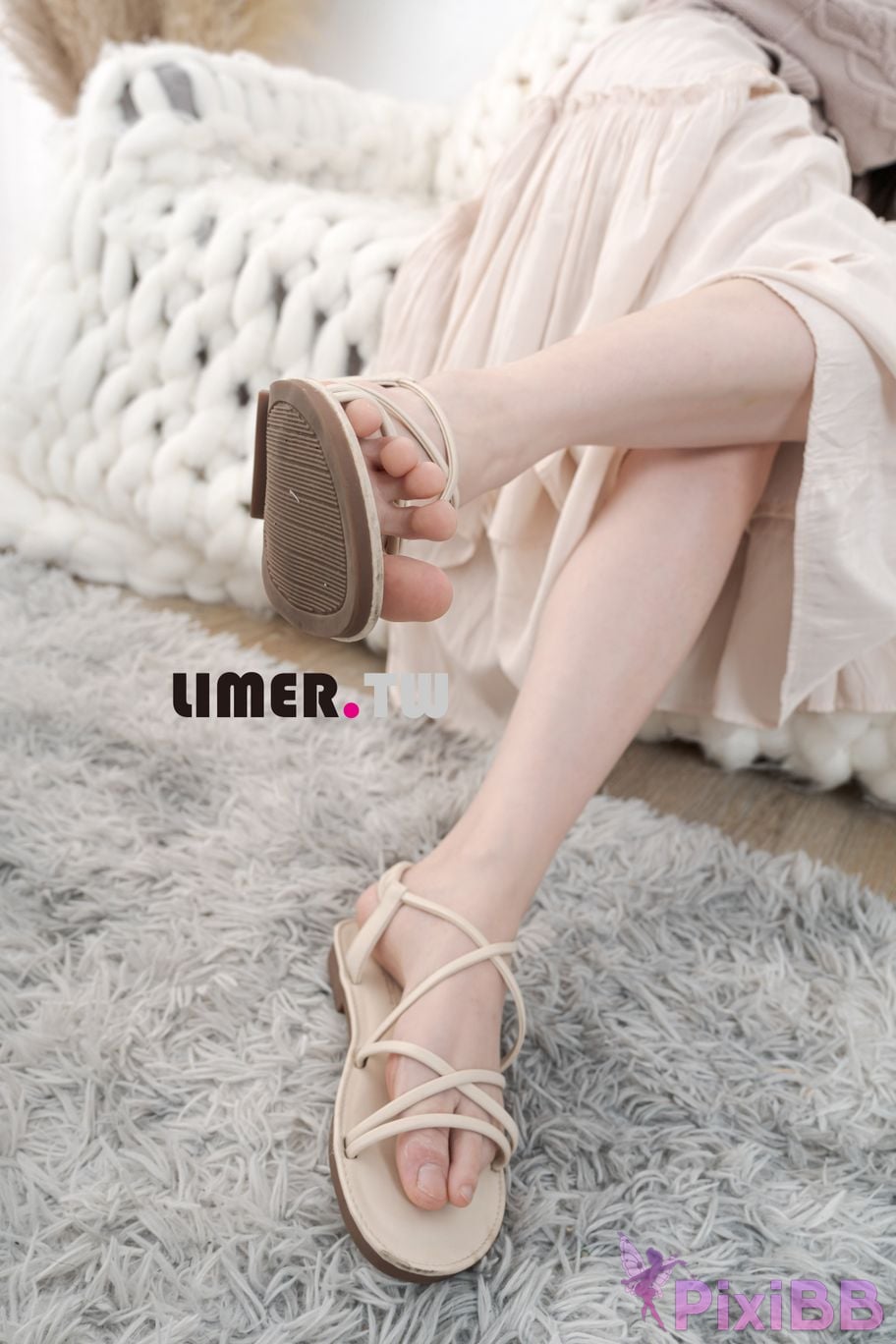 Limerence Original No.097 Miya Liang Xie Plain armor Fen Nen Tong Hong Luo Zu Yi Ci Man PixiBB.COM 019