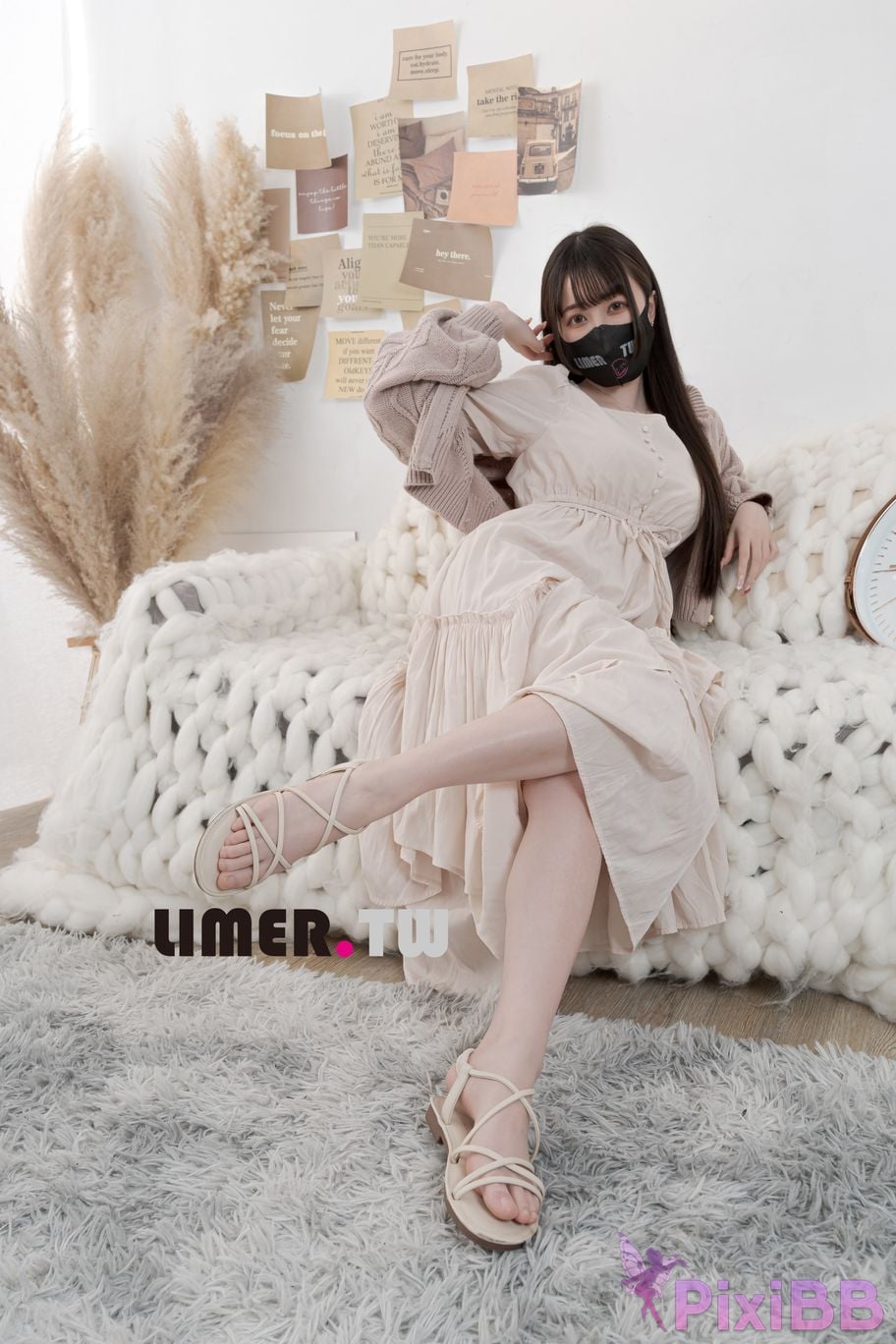 Limerence Original No.097 Miya Liang Xie Plain armor Fen Nen Tong Hong Luo Zu Yi Ci Man PixiBB.COM 025