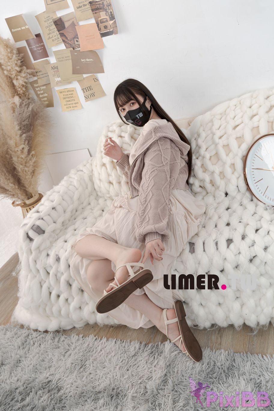 Limerence Original No.097 Miya Liang Xie Plain armor Fen Nen Tong Hong Luo Zu Yi Ci Man PixiBB.COM 042