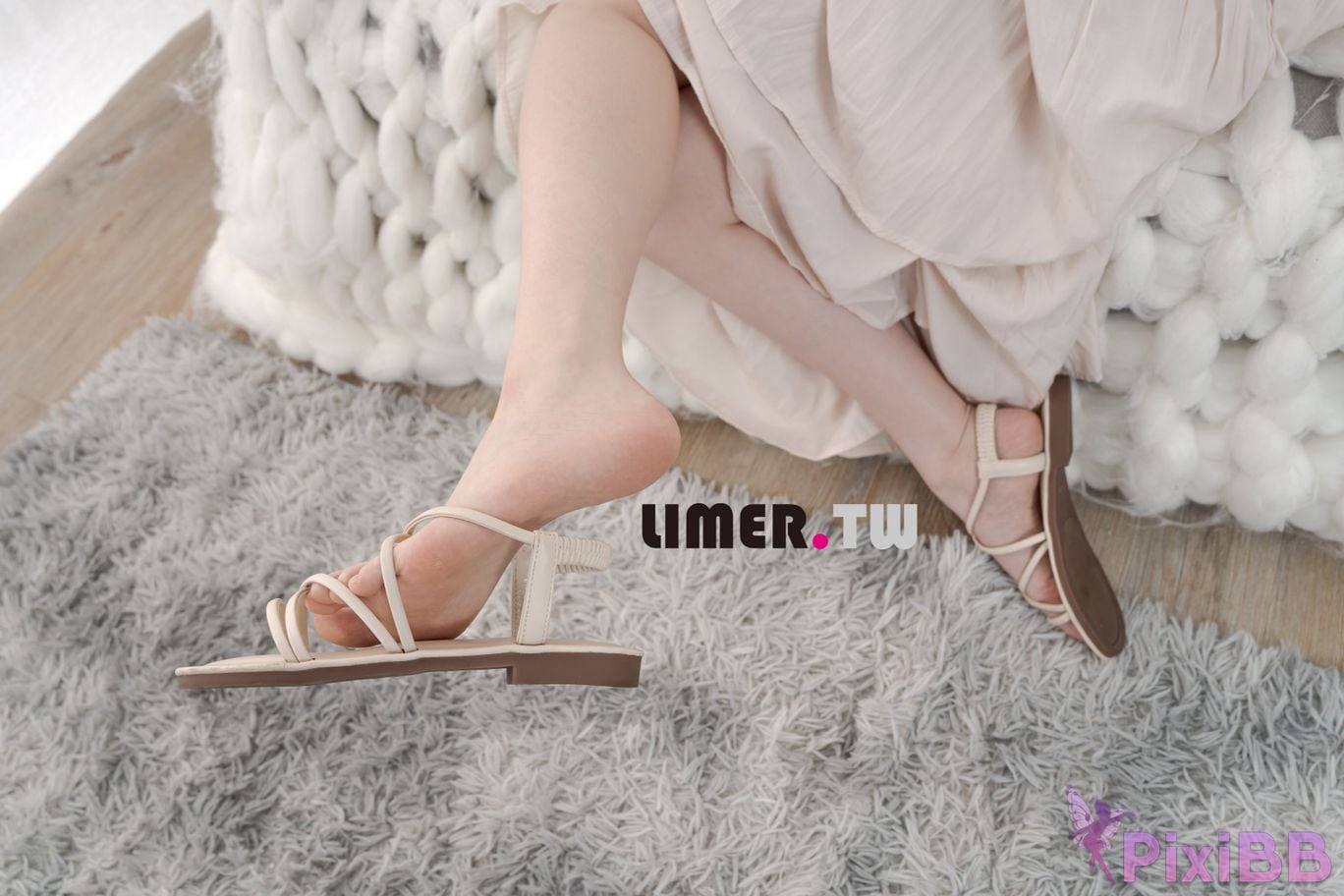 Limerence Original No.097 Miya Liang Xie Plain armor Fen Nen Tong Hong Luo Zu Yi Ci Man PixiBB.COM 050