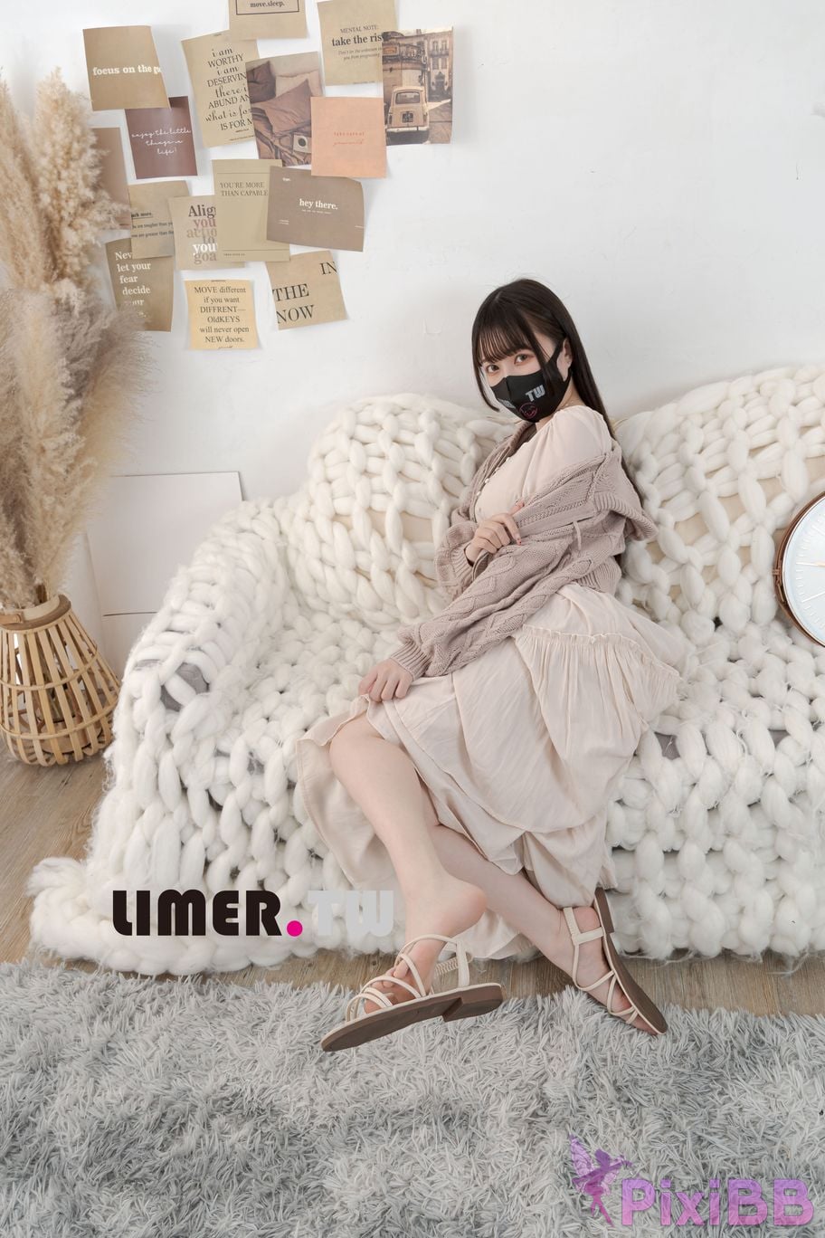 Limerence Original No.097 Miya Liang Xie Plain armor Fen Nen Tong Hong Luo Zu Yi Ci Man PixiBB.COM 051