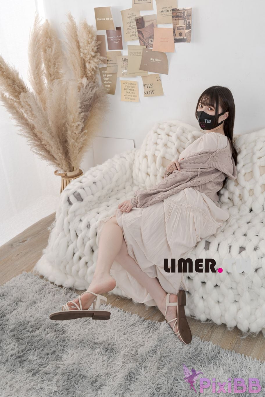 Limerence Original No.097 Miya Liang Xie Plain armor Fen Nen Tong Hong Luo Zu Yi Ci Man PixiBB.COM 052